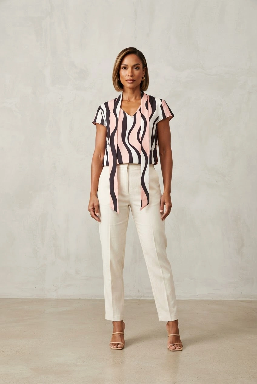 Black Strap, White Strap, Peach Strap Top