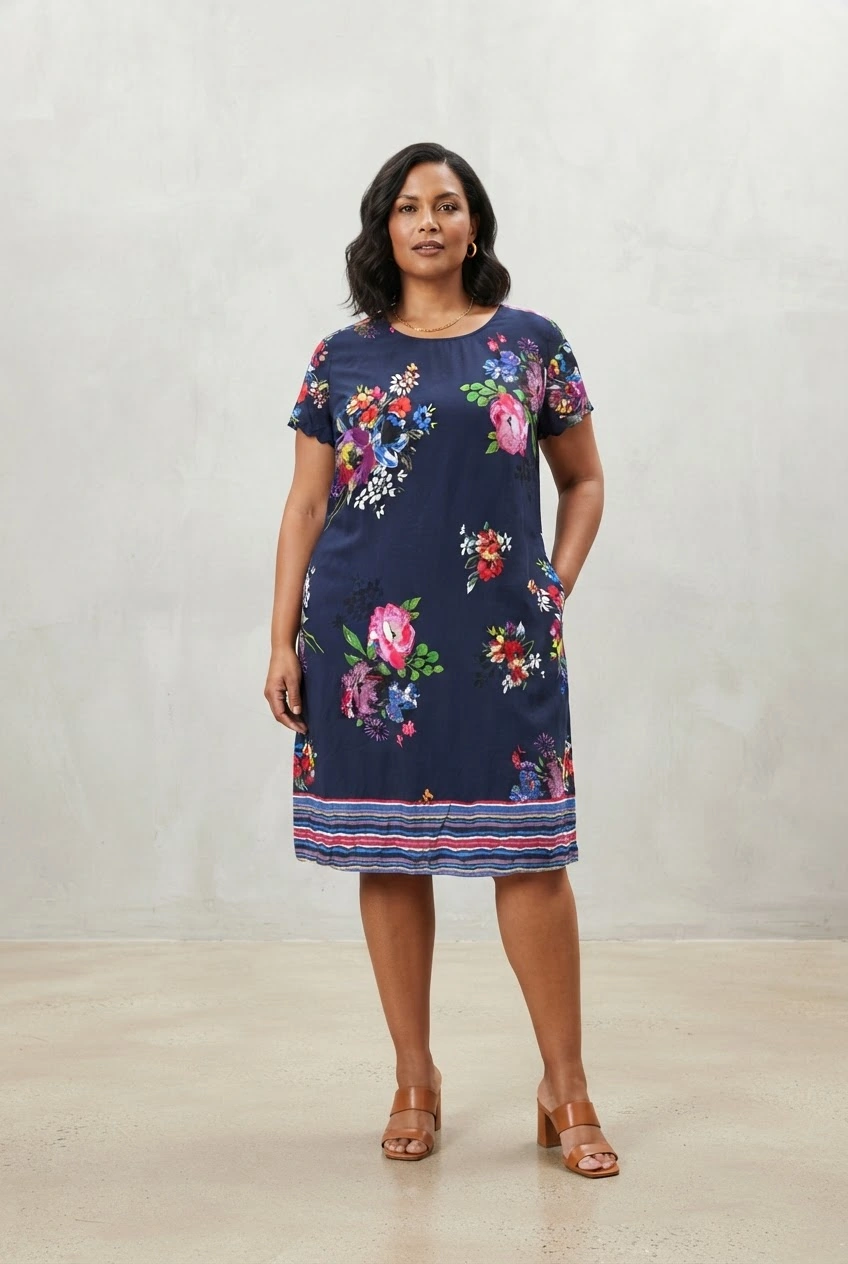 Real Basic Floral Preloved Dress